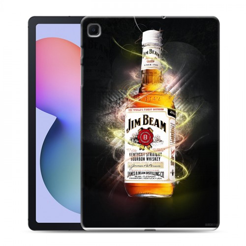 Дизайнерский силиконовый чехол для Samsung Galaxy Tab S6 Lite Jim Beam