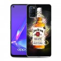 Дизайнерский пластиковый чехол для OPPO A52 Jim Beam