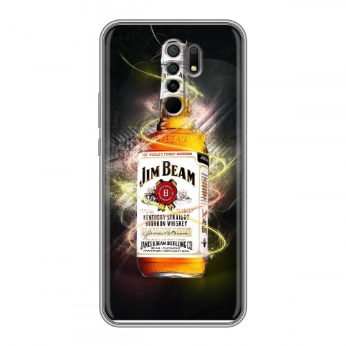 Дизайнерский силиконовый чехол для Xiaomi RedMi 9 Jim Beam