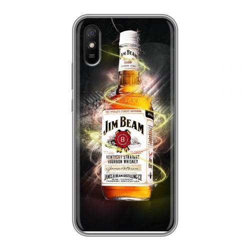 Дизайнерский силиконовый с усиленными углами чехол для Xiaomi RedMi 9A Jim Beam