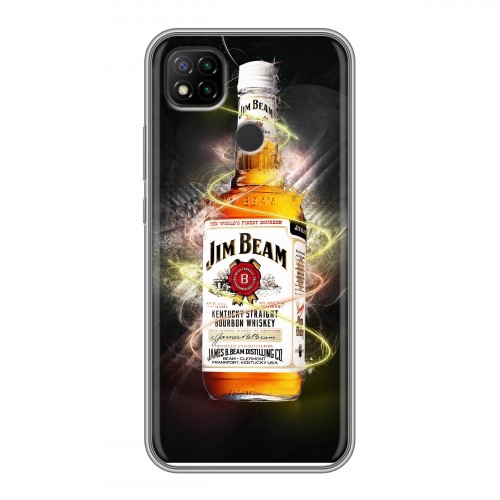 Дизайнерский силиконовый чехол для Xiaomi RedMi 9C Jim Beam