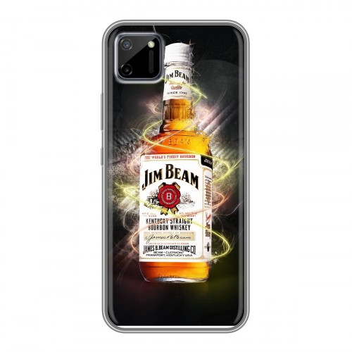 Дизайнерский силиконовый чехол для Realme C11 Jim Beam