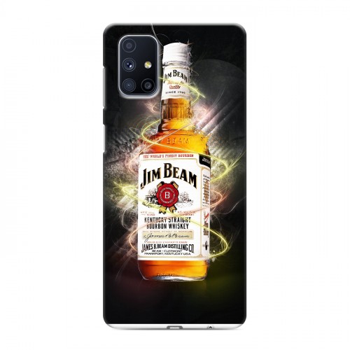 Дизайнерский пластиковый чехол для Samsung Galaxy M51 Jim Beam