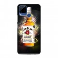 Дизайнерский силиконовый с усиленными углами чехол для Realme C15 Jim Beam