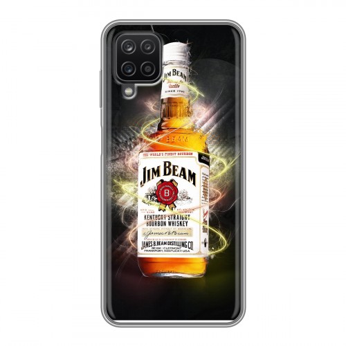 Дизайнерский силиконовый чехол для Samsung Galaxy A12 Jim Beam