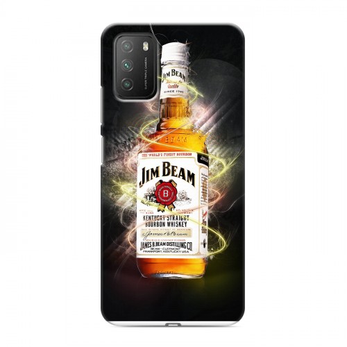 Дизайнерский пластиковый чехол для Xiaomi Poco M3 Jim Beam