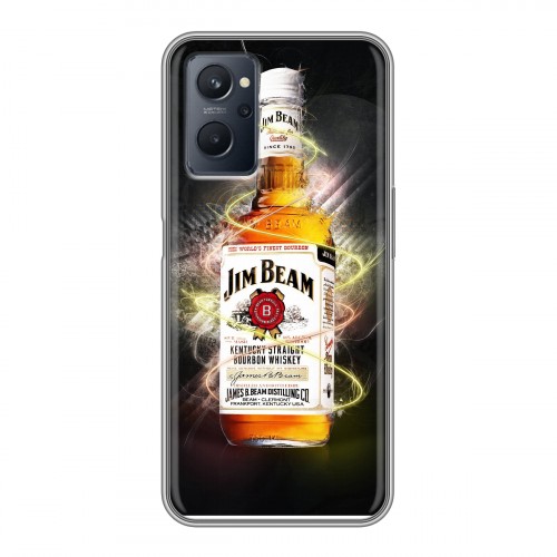 Дизайнерский силиконовый чехол для Realme 9i Jim Beam