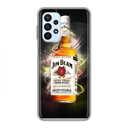 Дизайнерский силиконовый чехол для Samsung Galaxy A23 Jim Beam