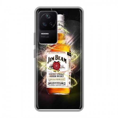 Дизайнерский силиконовый чехол для Xiaomi Poco F4 Jim Beam