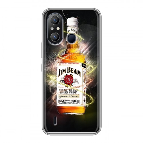 Дизайнерский силиконовый чехол для Itel A49 Jim Beam