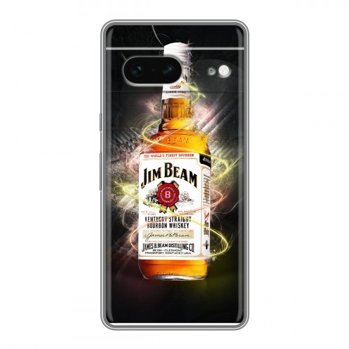 Дизайнерский силиконовый чехол для Google Pixel 7 Jim Beam