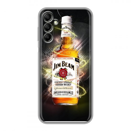 Дизайнерский силиконовый чехол для Samsung Galaxy A14 Jim Beam