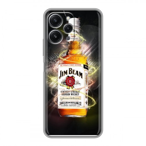 Дизайнерский силиконовый чехол для Xiaomi RedMi 12 Jim Beam