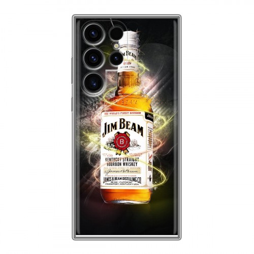Дизайнерский пластиковый чехол для Samsung Galaxy S24 Ultra Jim Beam