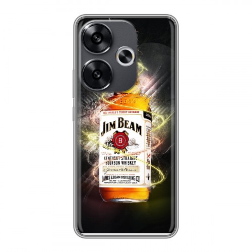 Дизайнерский силиконовый чехол для Xiaomi Redmi Turbo 3 Jim Beam