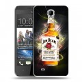 Дизайнерский пластиковый чехол для HTC Desire 300 Jim Beam