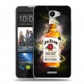 Дизайнерский пластиковый чехол для HTC Desire 516 Jim Beam