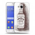 Дизайнерский силиконовый чехол для Samsung Galaxy J7 Jim Beam