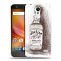 Дизайнерский пластиковый чехол для ZTE Blade X5 Jim Beam