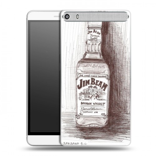 Дизайнерский пластиковый чехол для Lenovo Phab Plus Jim Beam