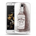 Дизайнерский пластиковый чехол для LG K8 Jim Beam