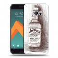 Дизайнерский пластиковый чехол для HTC 10 Jim Beam