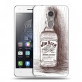 Дизайнерский пластиковый чехол для Lenovo K6 Note Jim Beam