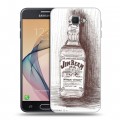 Дизайнерский пластиковый чехол для Samsung Galaxy J5 Prime Jim Beam