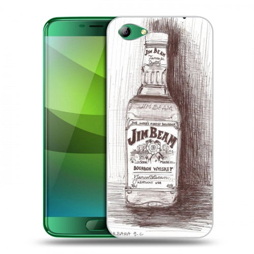 Дизайнерский силиконовый чехол для Elephone S7 Jim Beam