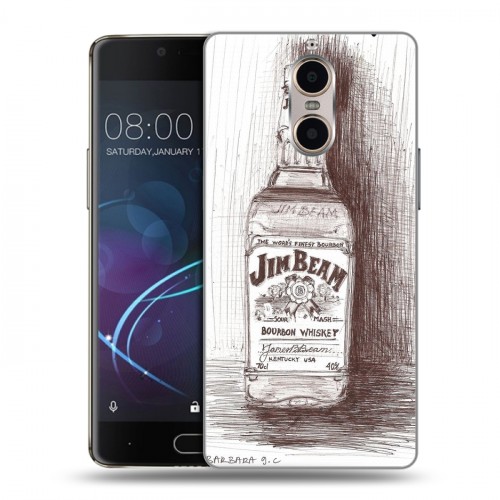 Дизайнерский силиконовый чехол для Doogee Shoot 1 Jim Beam