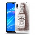 Дизайнерский пластиковый чехол для Huawei Y6 (2019) Jim Beam