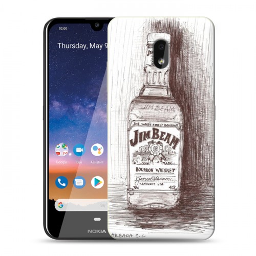 Дизайнерский силиконовый чехол для Nokia 2.2 Jim Beam