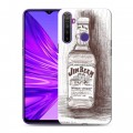 Дизайнерский силиконовый чехол для Realme 5 Jim Beam