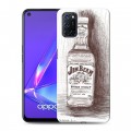 Дизайнерский пластиковый чехол для OPPO A52 Jim Beam