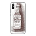 Дизайнерский силиконовый чехол для Xiaomi RedMi 9A Jim Beam