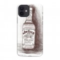 Дизайнерский силиконовый чехол для Iphone 12 Jim Beam