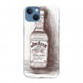 Дизайнерский силиконовый чехол для Iphone 13 Jim Beam