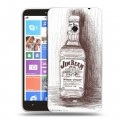 Дизайнерский пластиковый чехол для Nokia Lumia 1320 Jim Beam