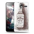 Дизайнерский силиконовый чехол для Lenovo S580 Ideaphone Jim Beam