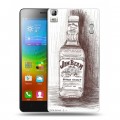 Дизайнерский пластиковый чехол для Lenovo A7000 Jim Beam