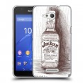 Дизайнерский пластиковый чехол для Sony Xperia E4g Jim Beam