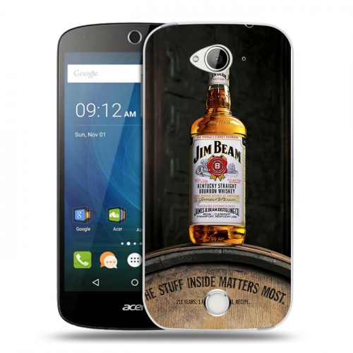 Дизайнерский силиконовый чехол для Acer Liquid Z530 Jim Beam