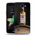 Дизайнерский пластиковый чехол для LG K4 Jim Beam