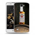 Дизайнерский пластиковый чехол для LG K8 Jim Beam