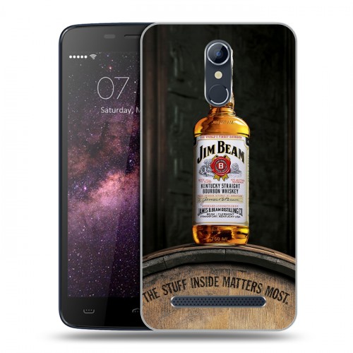 Дизайнерский силиконовый чехол для Homtom HT17 Jim Beam