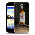 Дизайнерский пластиковый чехол для ZTE Blade A510 Jim Beam