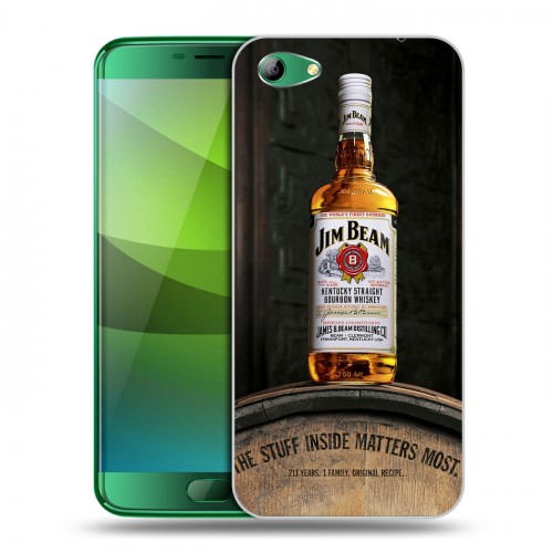 Дизайнерский силиконовый чехол для Elephone S7 Jim Beam