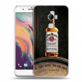 Дизайнерский пластиковый чехол для HTC One X10 Jim Beam