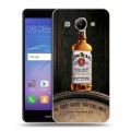 Дизайнерский пластиковый чехол для Huawei Y3 (2017) Jim Beam