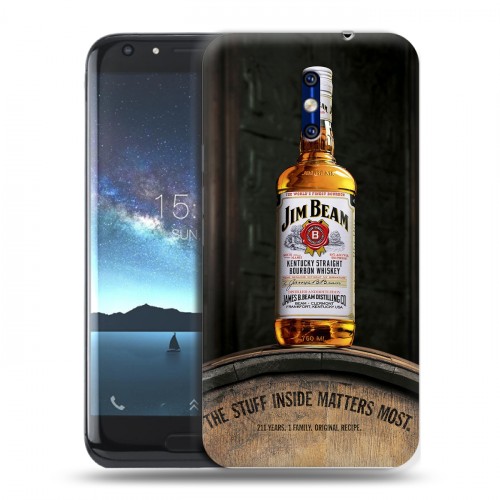 Дизайнерский силиконовый чехол для Doogee BL5000 Jim Beam